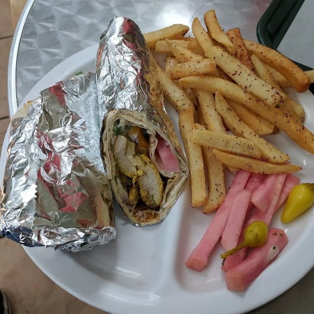 Chicken Lule Wrap.